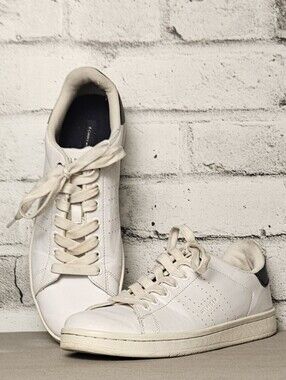 Cole Haan Grand Crosscourt White Leather Sneakers Mens Size 10